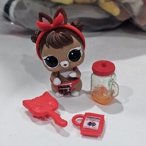 L O L  Surprise Lol 80s Bunny Fancy Pet Fluffy Winter Disco Series + Accesories